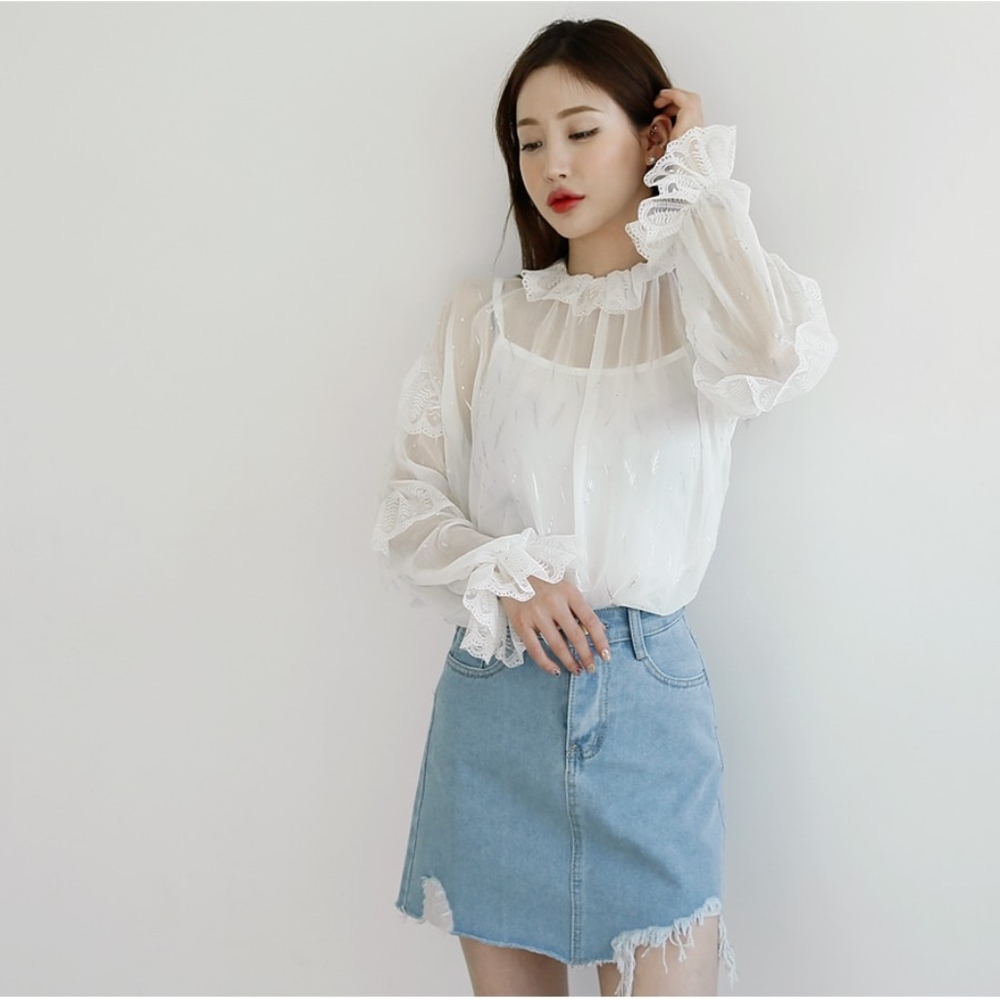 Ruffle Blouse